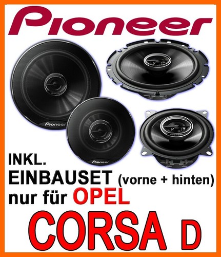Opel corsa pioneer casse - corsa,
