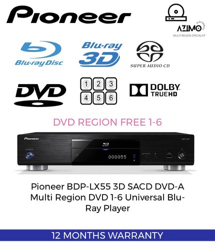 Pioneer bdp lx55 - pioneer, bdp-lx55