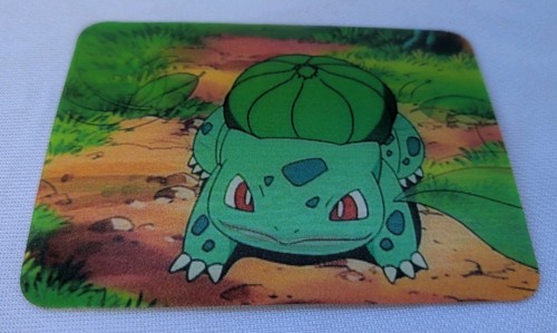 Carta pokémon bulbasaur 1998 - carta,