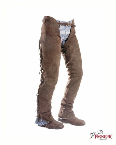 Chaps pelle scamosciata - in,